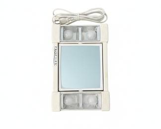 Profiles Illuminated Vanity Mirror with Globe Bulbs