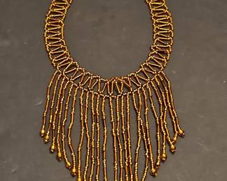 Palace Resorts Chaquira Beaded Collar Necklace