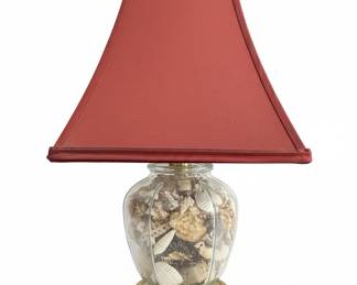 Waccamaw Pottery Seashell Fillable Table Lamp