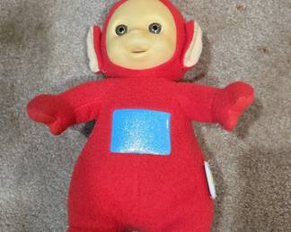 Vintage 1998 Playskool Hasbro Teletubbies Po Talking Plush Toy