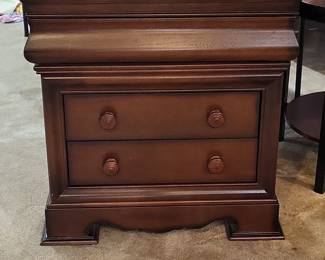 Traditional Two-Drawer Nightstand