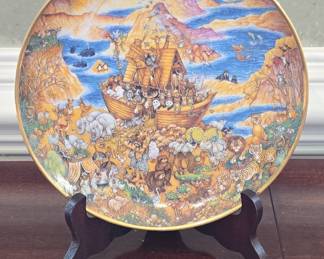 Franklin Mint 'Two By Two' Collector Plate by Bill Bell
