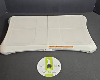 Nintendo Wii Balance Board with Wii Fit Plus Game