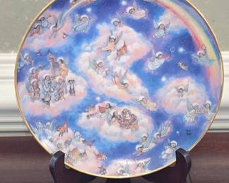 Franklin Mint 'Heavenly Days' Collector Plate by Bill Bell