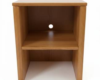Solid Pine Media/Storage End Table