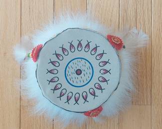Decorative Miniature Native American Style Hand Drum