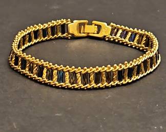 PD Costume Bracelet with Baguette Stones