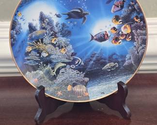 Danbury Mint 'Serenity of Waipio' Collector Plate