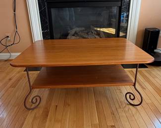 Pier 1 Imports Scroll Leg Coffee Table