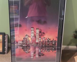 Reflections World Trade Center Poster