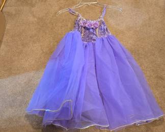 Girls Purple Rapunzel Inspired Princess Dress