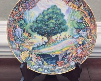 Franklin Mint 'Paradise' Collector Plate by Bill Bell