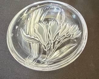 Mikasa 'Parisian Iris' Crystal Bowl