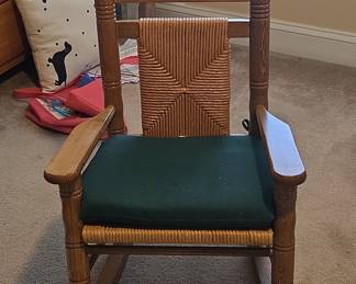 Cracker Barrel Child's Rocking Chair