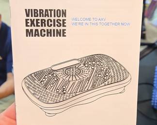 AXV Vibration Exercise Machine User Manual