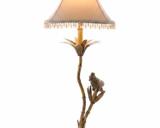 Uttermost Zerman Bird and Bamboo Table Lamp