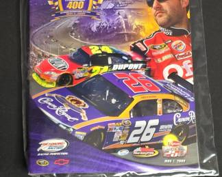 2009 Russ Friedman 400 Crown Royal Richmond International Raceway Souvenir Program Signed by Tommy Privett