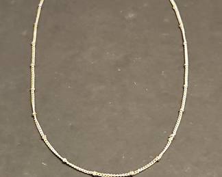 Gold-Tone Costume Chain Necklace