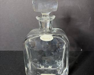 Block Crystal Galaxy Decanter