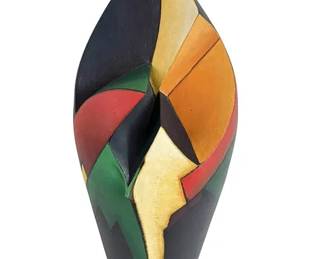 CONTEMPORARY ABSTRACT POLYCHROME SCULPTURE