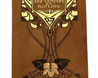 RECESSIONAL & VAMPIRE BOOK BY RUDYARD KIPLING