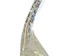 LICIO ZANETTI MURANO ART GLASS HERON SCULPTURE 24"