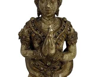 THAI THEP PHANOM WOODEN STATUE