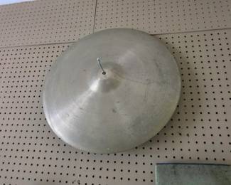 Zildjian cymbal featuring the distinctive hollow "Z" logo used during the 1970s