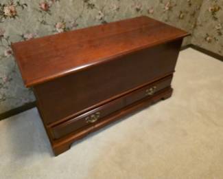 American Drew, cedar chest.
