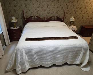 American Drew, king size bed.