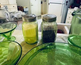 Vintage Uranium glass