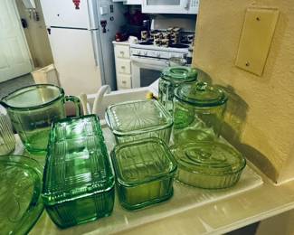 Vintage Uranium glass