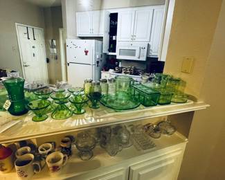 Vintage Uranium glass