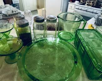 Vintage Uranium glass
