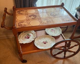 German tea cart