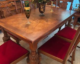 1970s Table and 6 chairs from Germany- pristine condition