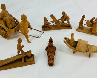  Wooden Figures