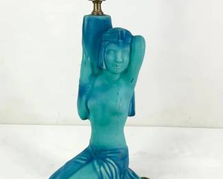 Van Briggle "Damsel of Damascus" Lamp