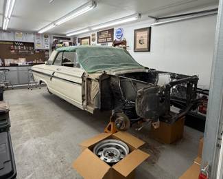 1964 Ford Fairlane 500 Project – Curry Rear End & Mustang II Front End