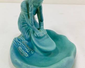 Van Briggle Pottery "Maiden Grinding Corn"