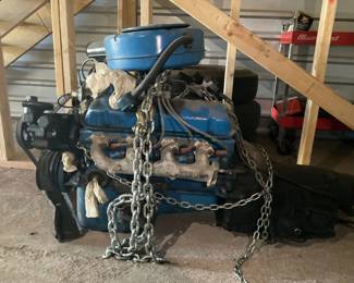 Original Ford 260 Cubic Inch V8 Engine & Transmission
