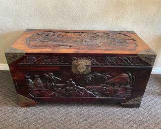 Lord Co. Carved Chest