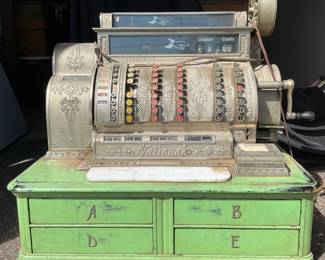 Antique National Cash Register