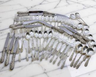 STERLING FLATWARE SET