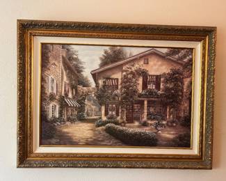 Extra large framed art print