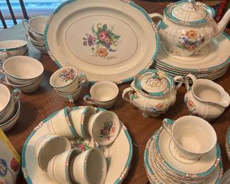 Antique English China set