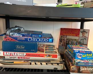 Vintage board games