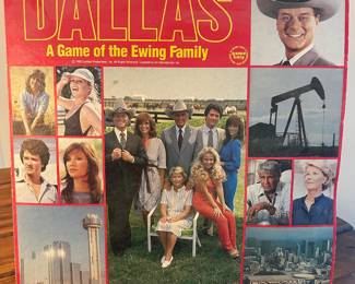 J. R. Ewing Dallas collectible board game