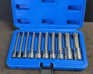 Casoman 10pc XZN spline bit set