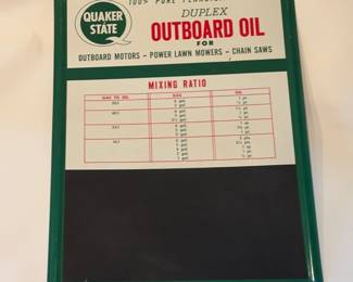 Quaker State outboard oil